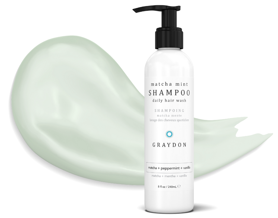 matcha mint shampoo Hero Image