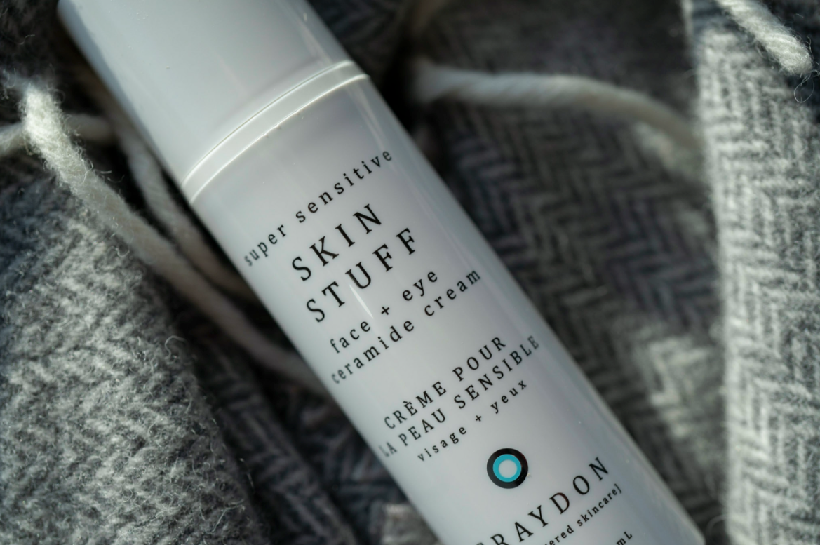 Skin Stuff Face + Eye Cream on blanket