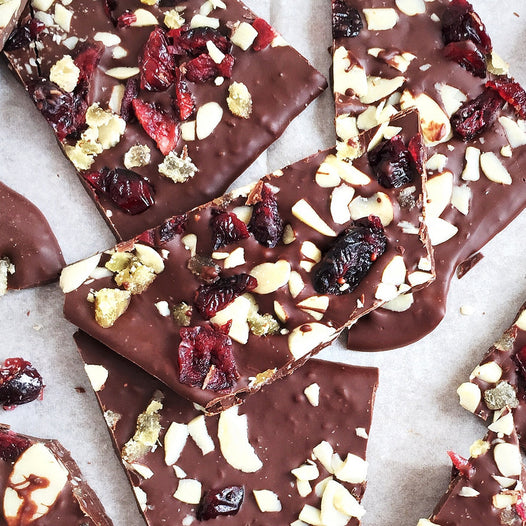 No Guilt Chocolate Brittle