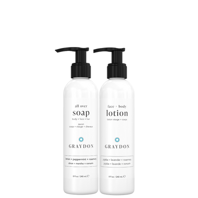 duo savon et lotion pour le corps asset