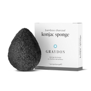 Bamboo Charcoal sponge with it's box 