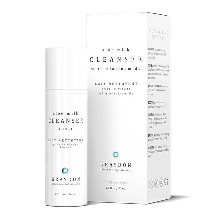 aloe milk cleanser